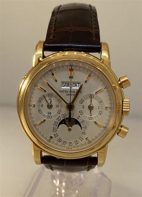 patek philippe 3970ej|Patek Philippe chronograph perpetual calendar.